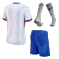 Kid's France Away Jerseys Full Kit Euro 2024 - thejerseys
