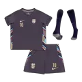 Kid's England BELLINGHAM #10 Away Jerseys Full Kit Euro 2024 - thejerseys