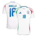 [Super Quailty] Men's Italy BARELLA #18 Away Soccer Jersey Euro 2024 - thejerseys
