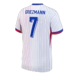 [Super Quality] Men's France GRIEZMANN #7 Away Soccer Jersey Euro 2024 - thejerseys