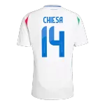 [Super Quailty] Men's Italy CHIESA #14 Away Soccer Jersey Euro 2024 - thejerseys