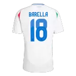 [Super Quality] Men's Italy BARELLA #18 Away Soccer Jersey Euro 2024 - thejerseys