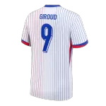 [Super Quality] Men's France GIROUD #9 Away Soccer Jersey Euro 2024 - thejerseys