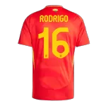 [Super Quality] Men's Spain RODRIGO #16 Home Soccer Jersey Euro 2024 - thejerseys