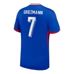 [Super Quality] Men's France GRIEZMANN #7 Home Soccer Jersey Euro 2024 - thejerseys