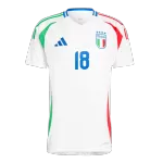 [Super Quailty] Men's Italy BARELLA #18 Away Soccer Jersey Euro 2024 - thejerseys