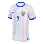 [Super Quailty] Men's France GRIEZMANN #7 Away Soccer Jersey Euro 2024 - thejerseys