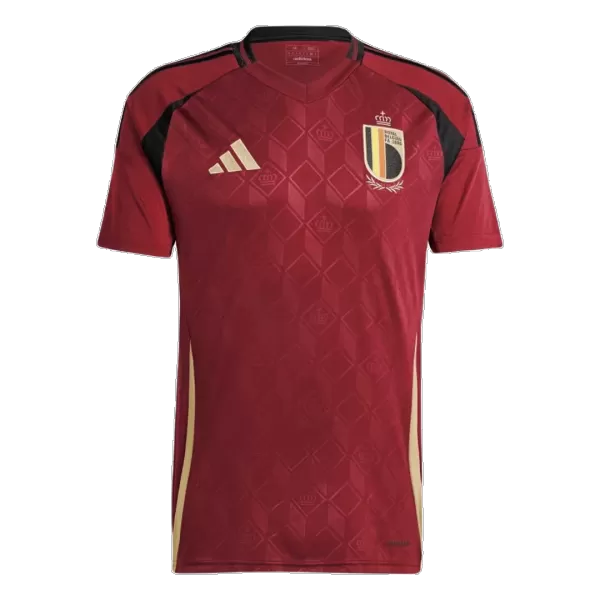 Men's Belgium Home Soccer Jersey Euro 2024 - thejerseys