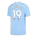 [Super Quailty] Men's Manchester City J.ALVAREZ #19 Home Soccer Jersey 2023/24 - Fans Version - thejerseys