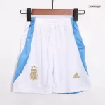 Kid's Argentina Home Jerseys Full Kit Copa América 2024 - thejerseys