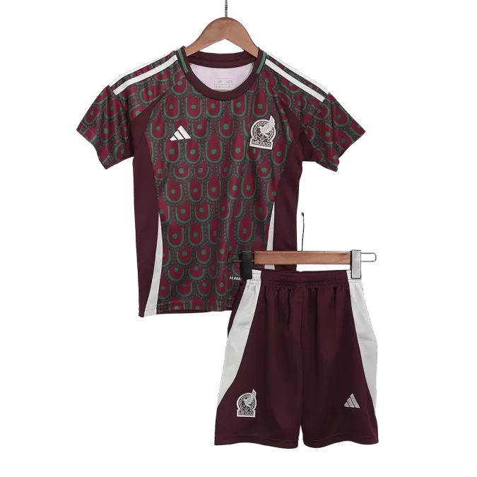 Kid's Mexico Home Jerseys Kit(Jersey+Shorts) Copa América 2024 - thejerseys