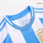 Kid's Argentina Home Jerseys Full Kit Copa América 2024 - thejerseys