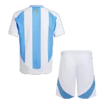 Kid's Argentina Home Jerseys Kit(Jersey+Shorts) 2024 - thejerseys