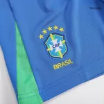 Kid's Brazil Home Jerseys Full Kit Copa América 2024 - thejerseys