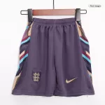 Kid's England Away Jerseys Kit(Jersey+Shorts) Euro 2024 - thejerseys