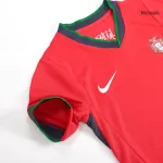 Kid's Portugal Home Jerseys Full Kit Euro 2024 - thejerseys