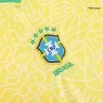 Kid's Brazil Home Jerseys Full Kit Copa América 2024 - thejerseys