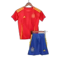 Kid's Spain Home Jerseys Kit(Jersey+Shorts) Euro 2024 - thejerseys