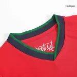 Kid's Portugal Home Jerseys Full Kit Euro 2024 - thejerseys