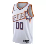 Men's Phoenix Suns Custom White Swingman Jersey - Association Edition - thejerseys