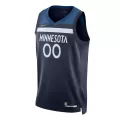 Men's Minnesota Timberwolves Custom Navy Swingman Jersey 2023/24 - Icon Edition - thejerseys