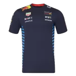 Red Bull F1 Racing Team Set Up Navy T-Shirt 2024 - thejerseys