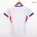 Kid's France Away Jerseys Kit(Jersey+Shorts) Euro 2024 - thejerseys