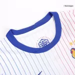 Kid's France Away Jerseys Kit(Jersey+Shorts) Euro 2024 - thejerseys