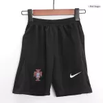 Kid's Portugal Away Kit(Jersey+Shorts) Euro 2024 - thejerseys