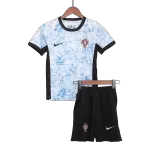 Kid's Portugal Away Kit(Jersey+Shorts) Euro 2024 - thejerseys