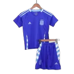 Kid's Argentina Away Jerseys Kit(Jersey+Shorts) 2024 - thejerseys
