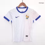 Kid's France Away Jerseys Kit(Jersey+Shorts) Euro 2024 - thejerseys