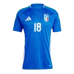 [Super Quality] Men's Italy BARELLA #18 Home Soccer Jersey Euro 2024 - thejerseys