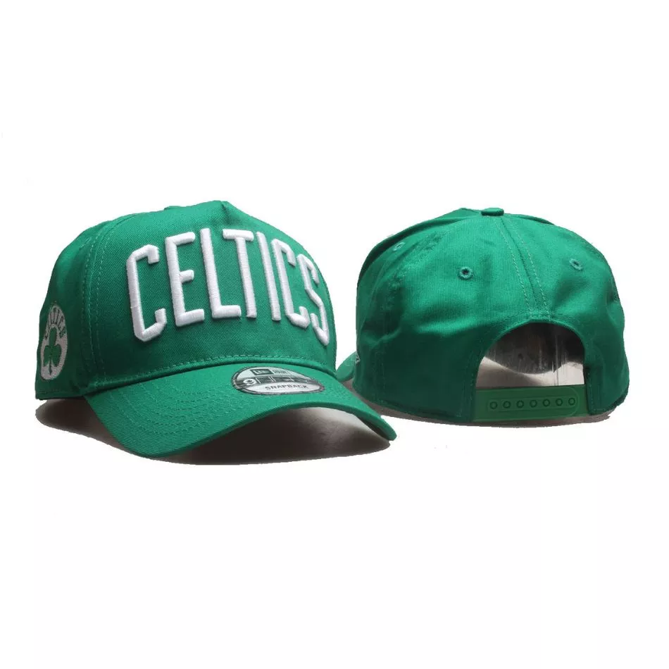 Men NBA Boston Celtics Green Adjustable Hat - thejerseys