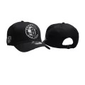Men NBA Brooklyn Nets Black Snapback Hat - thejerseys