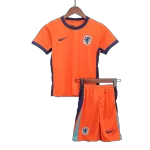 Kid's Netherlands Home Jerseys Kit(Jersey+Shorts) Euro 2024 - thejerseys