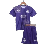 Kid's Real Madrid Fourth Away Jerseys Kit(Jersey+Shorts) 2023/24 - thejerseys