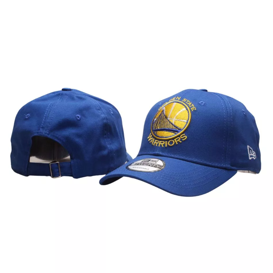 Men NBA Golden State Warriors Blue Adjustable Hat - thejerseys