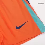 Kid's Netherlands Home Jerseys Full Kit Euro 2024 - thejerseys