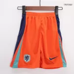 Kid's Netherlands Home Jerseys Kit(Jersey+Shorts) Euro 2024 - thejerseys