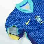 Kid's Brazil Away Jerseys Kit(Jersey+Shorts) Copa América 2024 - thejerseys