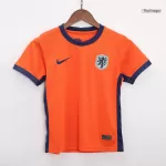Kid's Netherlands Home Jerseys Full Kit Euro 2024 - thejerseys