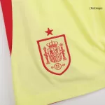 Kid's Spain Away Jerseys Kit(Jersey+Shorts) Euro 2024 - thejerseys