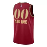 Men's Cleveland Cavaliers Custom Wine Swingman Jersey 2023/24 - City Edition - thejerseys