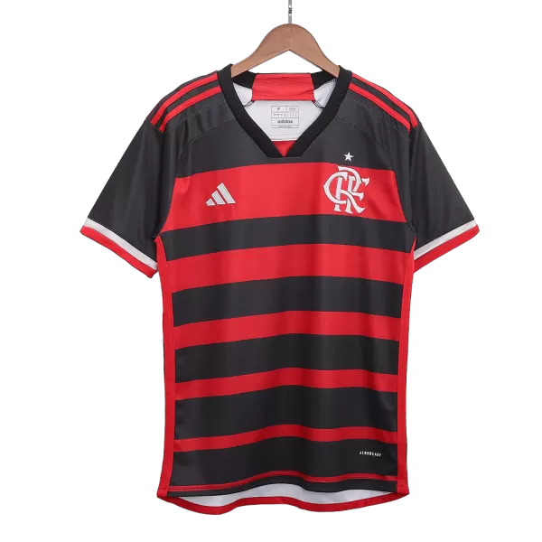 Men's CR Flamengo Home Soccer Jersey 2024/25 - thejerseys