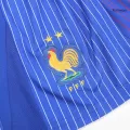 Kid's France Away Jerseys Kit(Jersey+Shorts) Euro 2024 - thejerseys