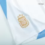 Argentina Home Soccer Shorts Copa América 2024 - thejerseys