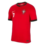 Men's Portugal RONALDO #7 Home Jersey (Jersey+Shorts) Kit Euro 2024 - thejerseys