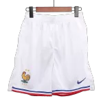 France Home Soccer Shorts Euro 2024 - thejerseys