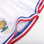 France Home Soccer Shorts Euro 2024 - thejerseys